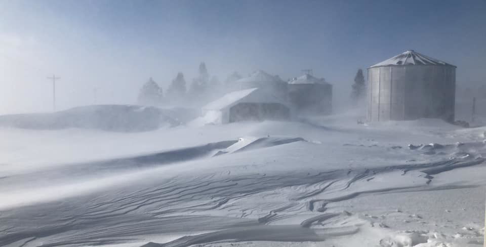 Snow drift